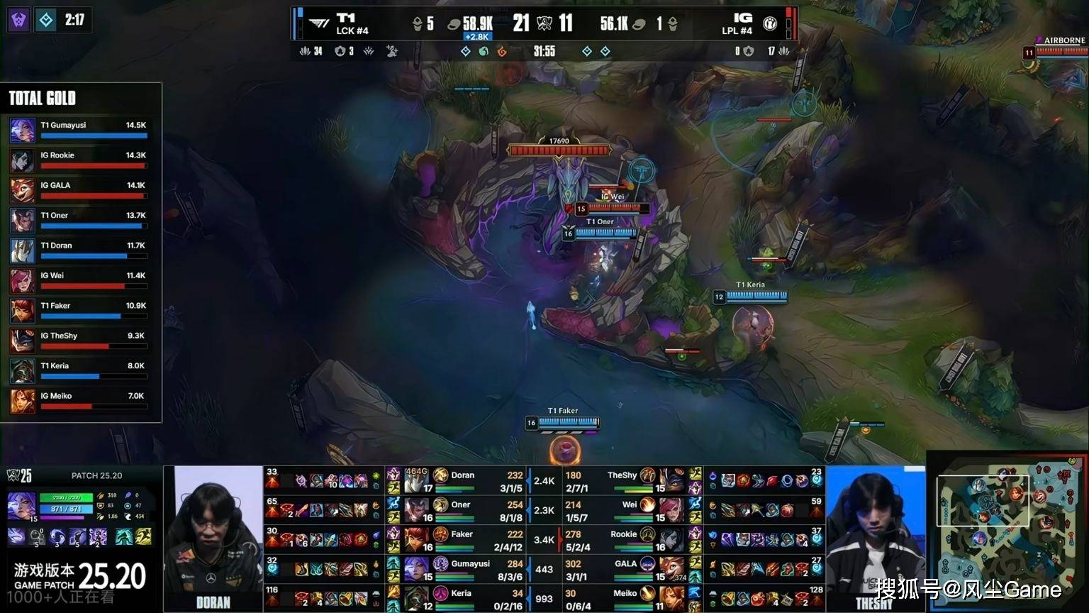 LPL全神班止步17强！英文解说怒斥TheShy：赛场表现令人作呕