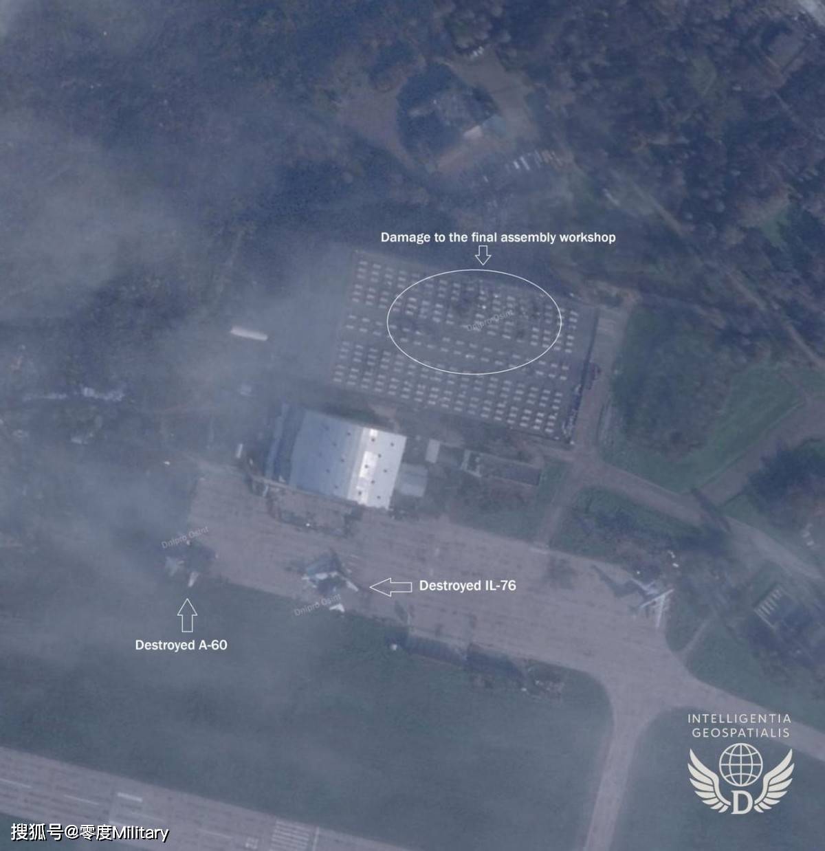 乌军袭击别里耶夫飞机公司，摧毁A-60激光实验机和A-100LL测试机